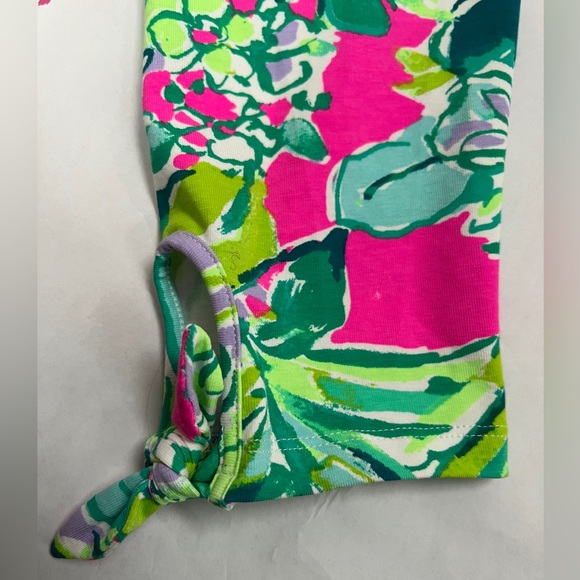 NWT Lilly Pulitzer Girls Maia Leggings Early Bloomer - Picture 3 of 7
